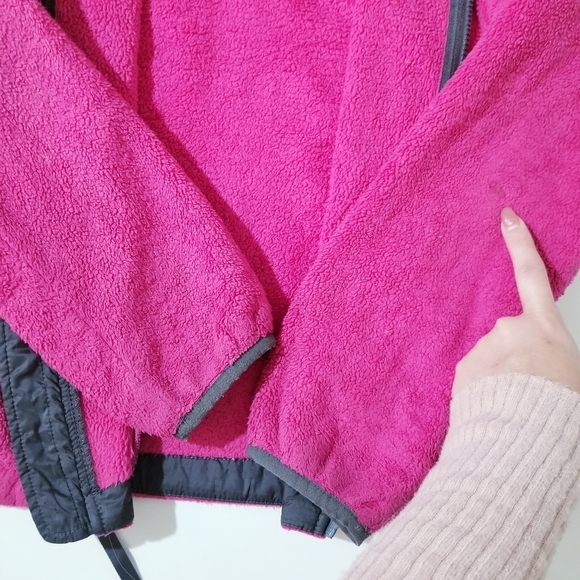 The North Face Kids Oso Fleece Zip Hood Jacket M 10/12 - Picture 11 of 11